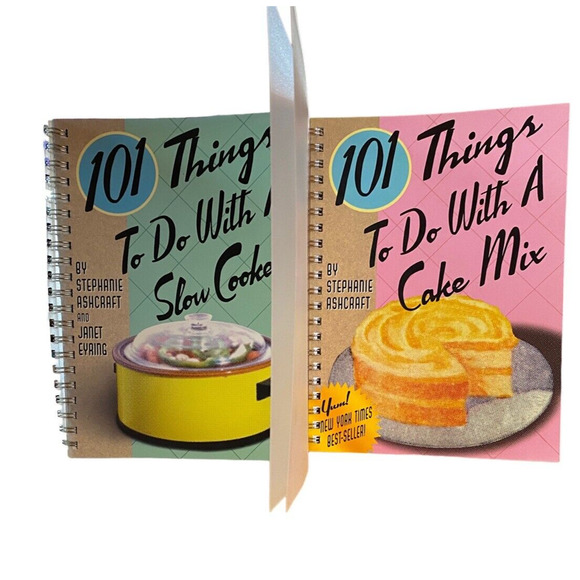 101 Things To Do With CAKE & SLOW COOKER Cookbooks By Stephanie Ashcraft Recipes - Picture 1 of 10